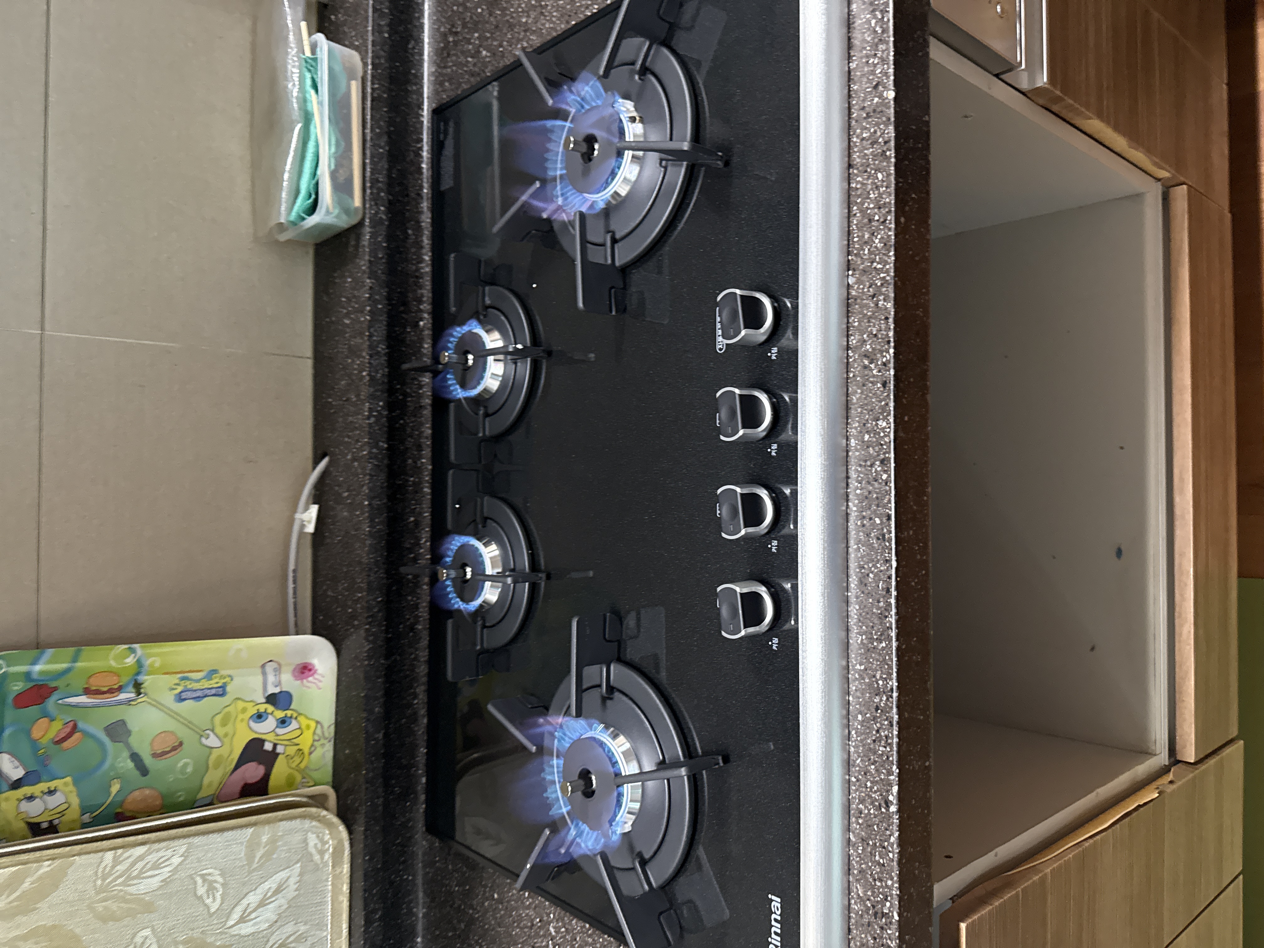 린나이 가스레인지 점화 테스트 현장