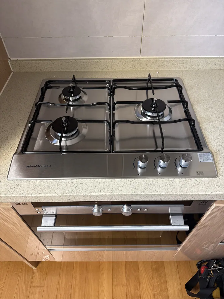 안산 가스레인지 교체 시공 사진